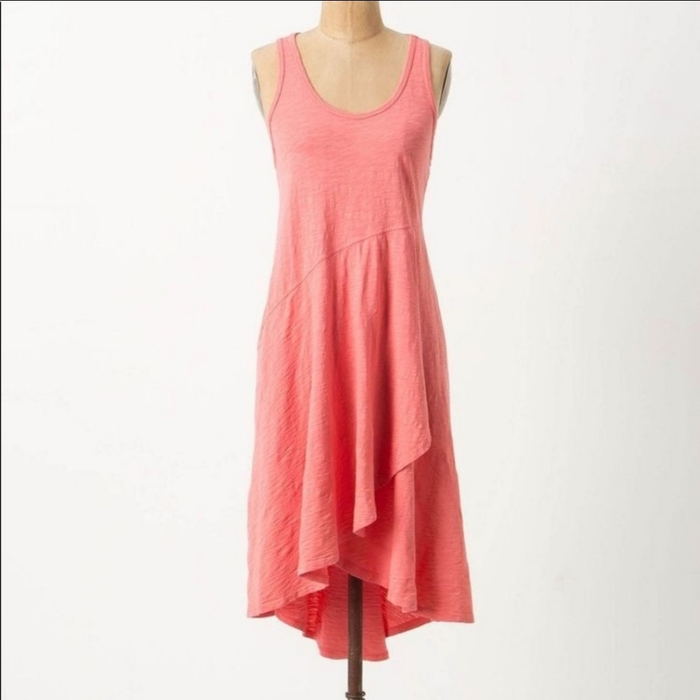 Left of Center Hi-lo dress- Anthro